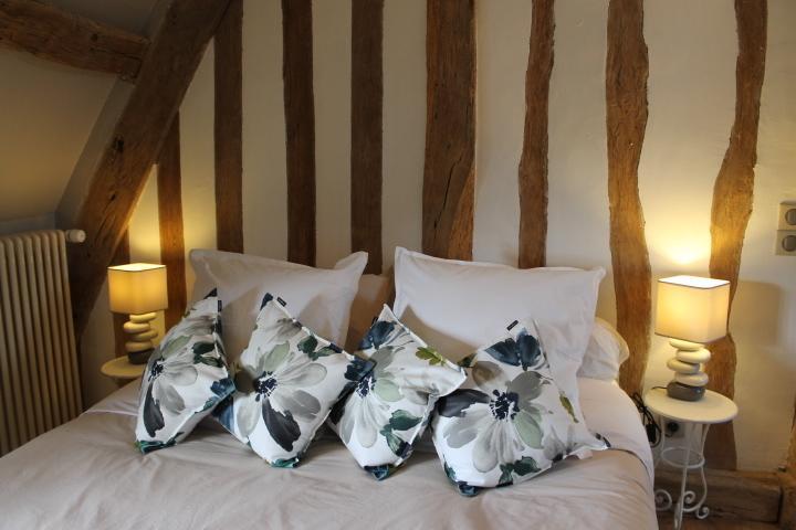 Bed and Breakfast Manoir De La Guerie à Ablon Chambre photo